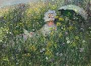 Dans la prairie Claude Monet